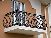 Кованые балконные перила "Классик", от 4500 руб/кв. м
